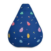 ToySeekers Bean Bag Chair Cover Blue