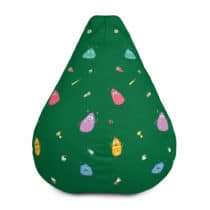 ToySeekers Bean Bag Chair Cover Green